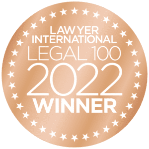 WINNER LEGAL 100 Regional Firm Of The Year 2022